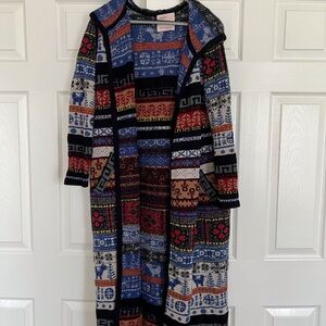 Sundance Long duster sweater